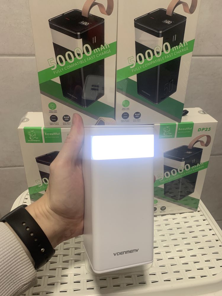 Розпродаж!!! Павербанк 50 000 Denmen/ повербанк 50000 mAh