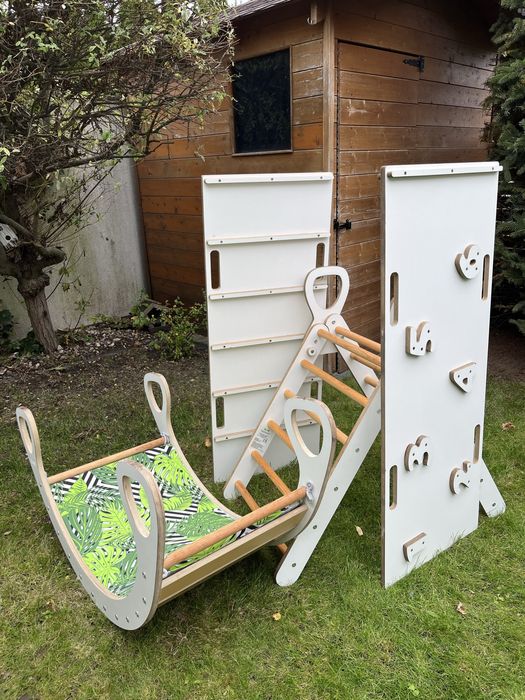 Plac zabaw drewniany Janod dla malucha 2-4