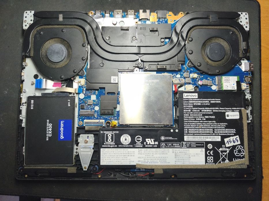 Laptop Lenovo Y540-15IRH GTX1660 TI/I5-9300H/16GB/512GB SSD