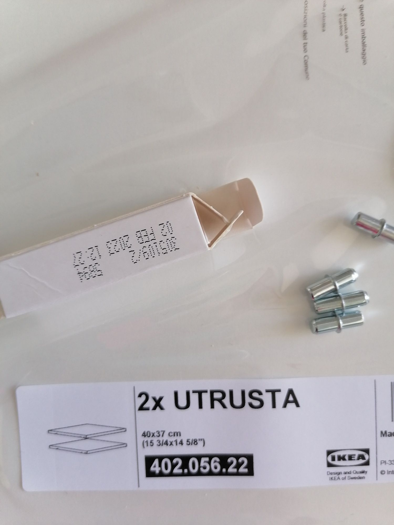 Prateleira ikea utrusta