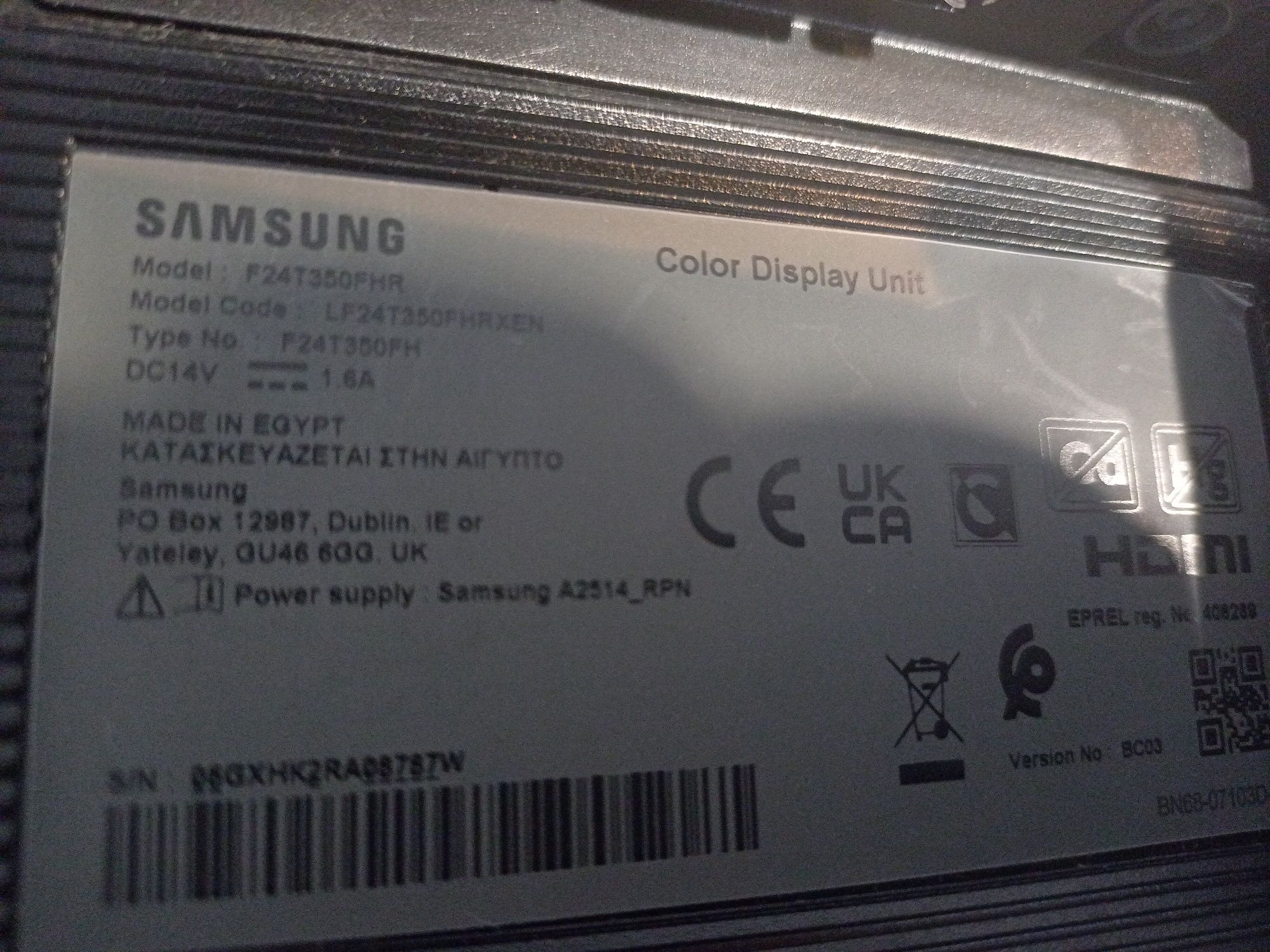 Monitor LED Samsung