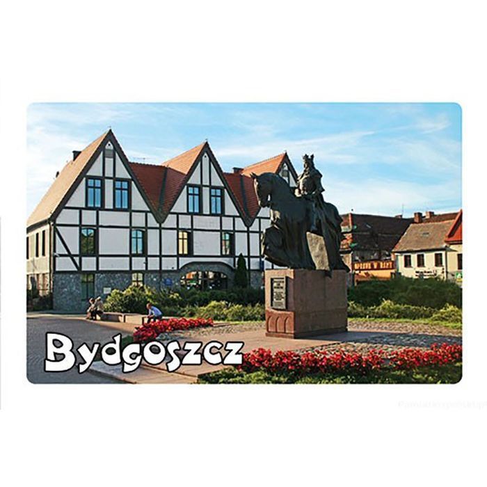 Magnes na lodówkę z efektem 3D Bydgoszcz pomnik