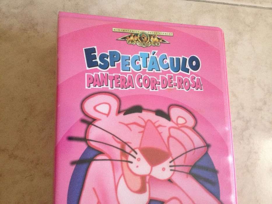 Pink Panther Cartoon, Bumper Collection, 2 filmes VHS, versão de 1999