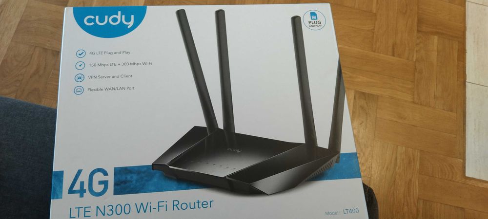 Router na kartę SIM Cudy lt400