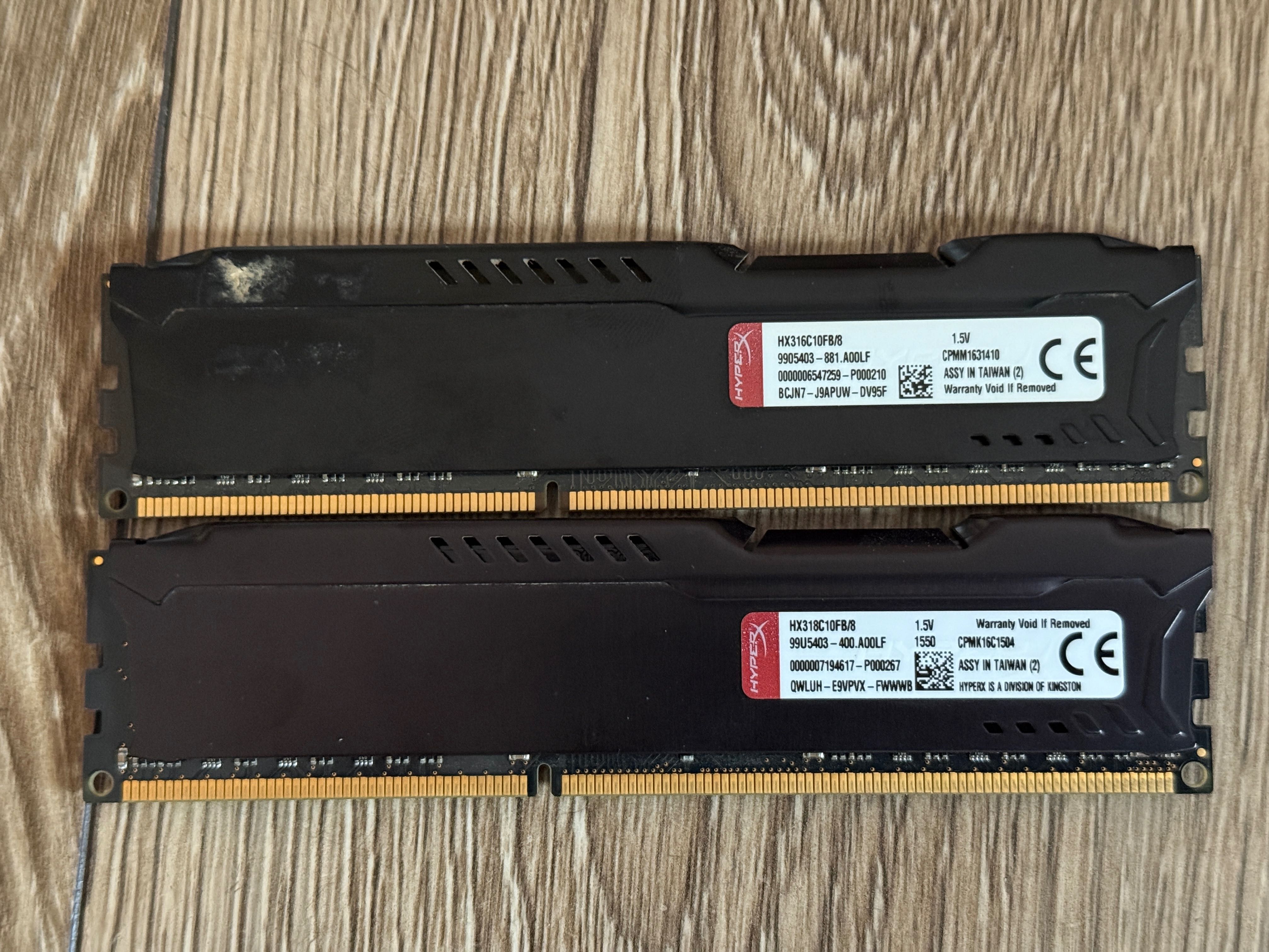 Pamięć RAM HyperX Fury DDR3 16GB 2x8GB 1600MHz