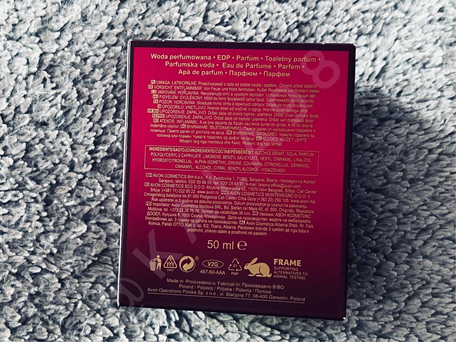 AVON Far Away Rebel & Diva 50ml woda perfumowana - Ewa Farna - UNIKAT
