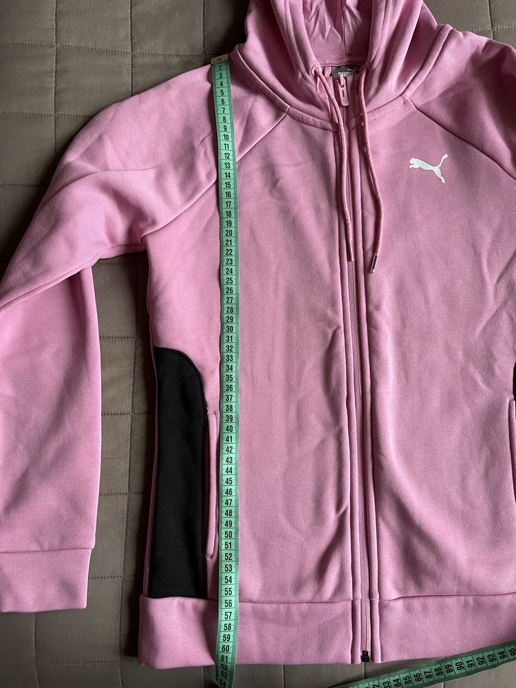 Нова утеплена кофта Puma, xs (жіноча худі на блискавці, замку)