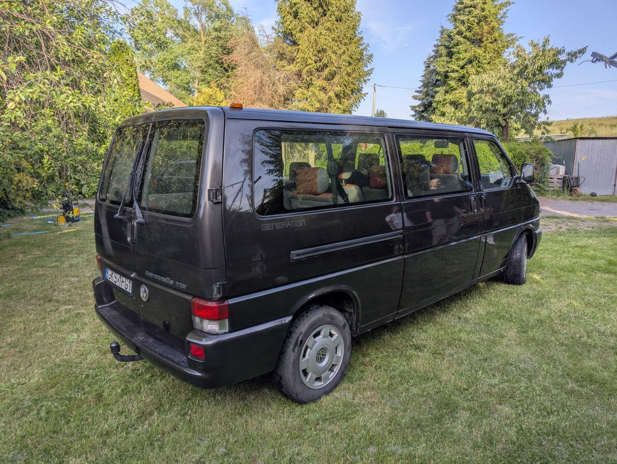 Vw T4 Caravella 102KM, 9 osób, Klima