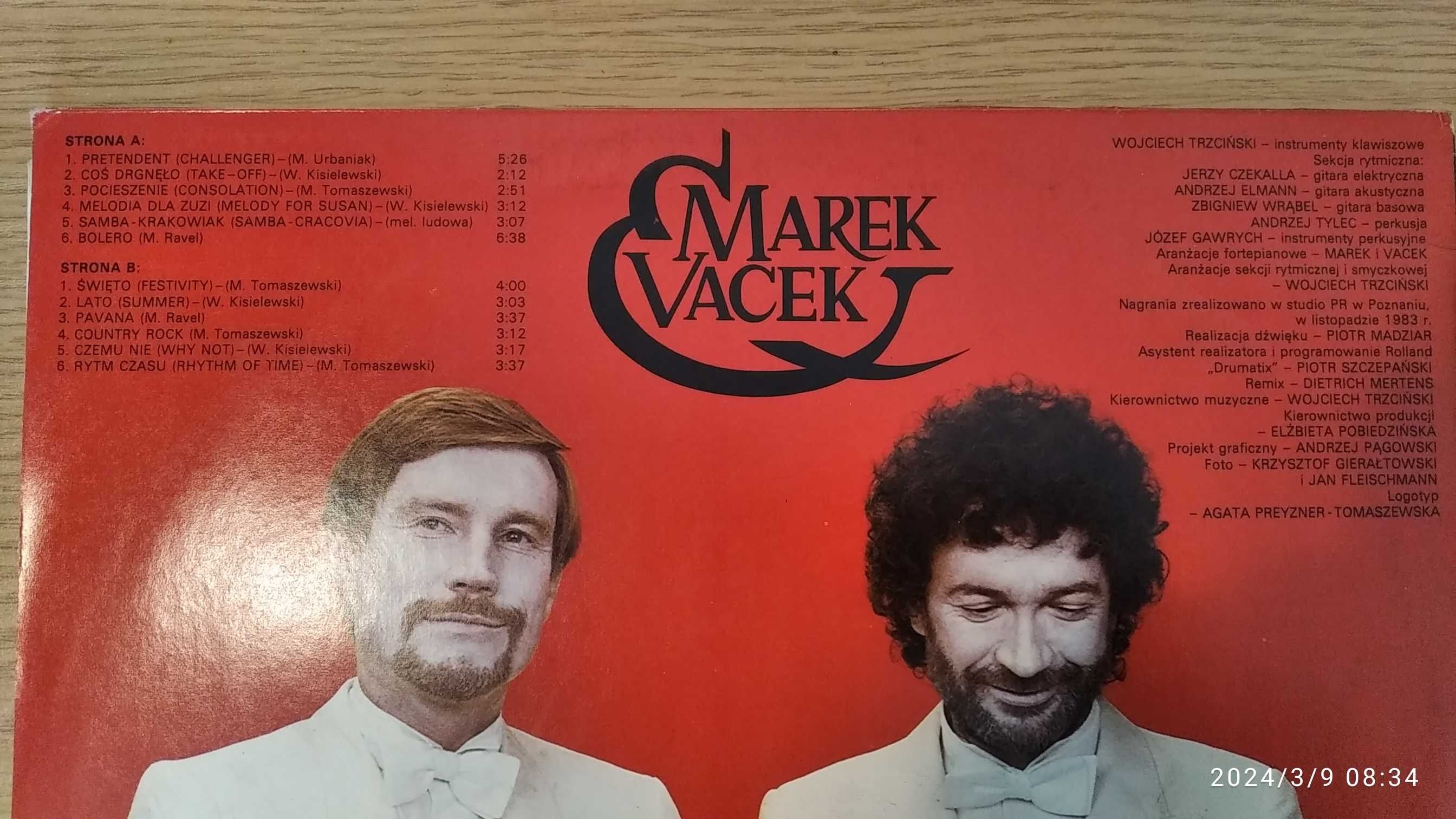 Winyl Marek i Wacek VG-