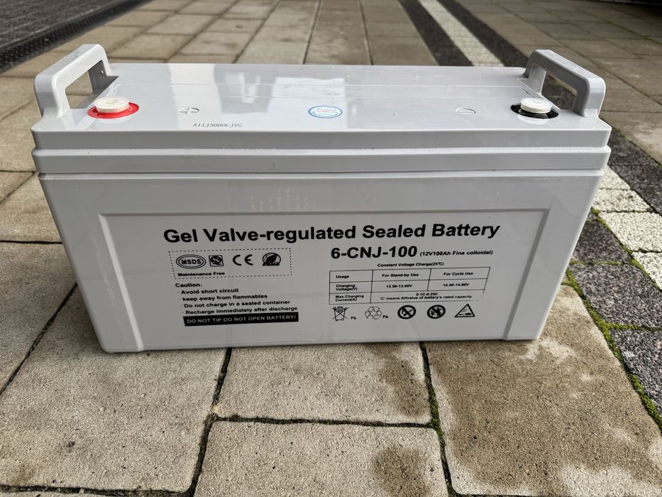 Акумулятор PowMr 100 AH 12 V (1200W*h)