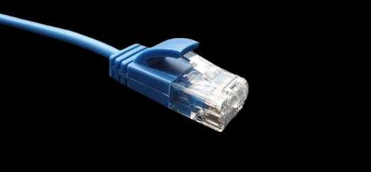 Kabel Ethernet UltraSlim Patch-cord RJ45 UTP kat.6 niebieski 0,5m 3szt