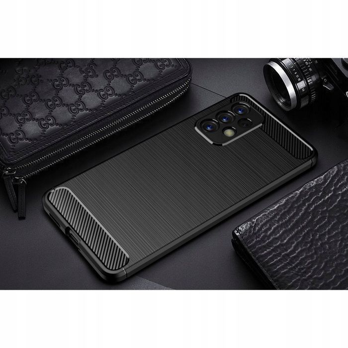 Tech-Protect Tpucarbon Galaxy A23 5G Black