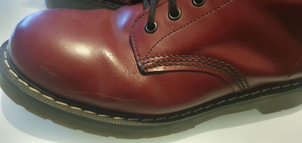 Buty glany Solovair rozm 43 ( UK 9) Cherry