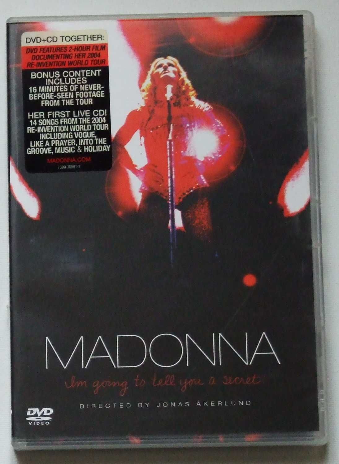 Madonna – I'm Going To Tell You A Secret, CD + DVD