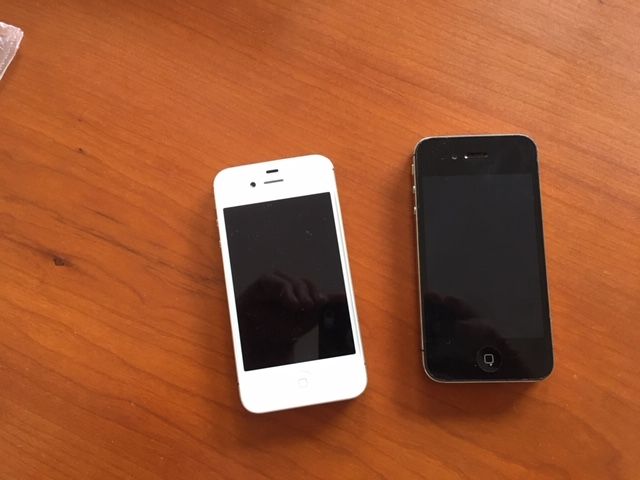 (Com avaria)  IPHONES  - Modelos: 4S - 5S - SE