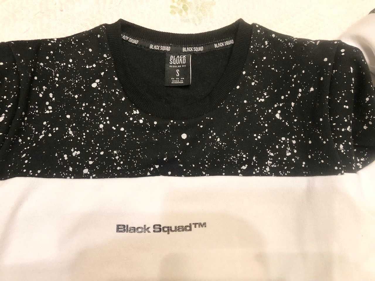 Свитер на подростка 16-17 лет Black Squad р. S худи свитшот толстовка