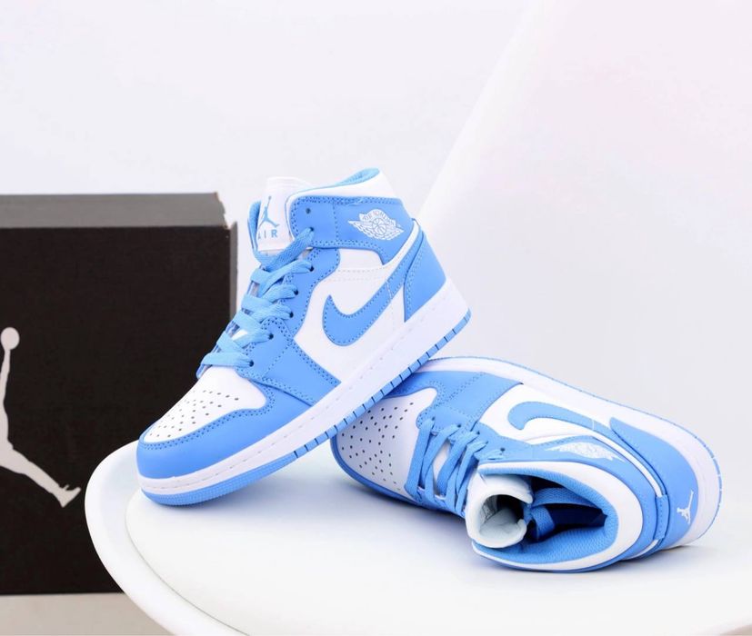 Buty Nike Air Jordan 1 Retro Mid UNC 36-40 damskie trampki