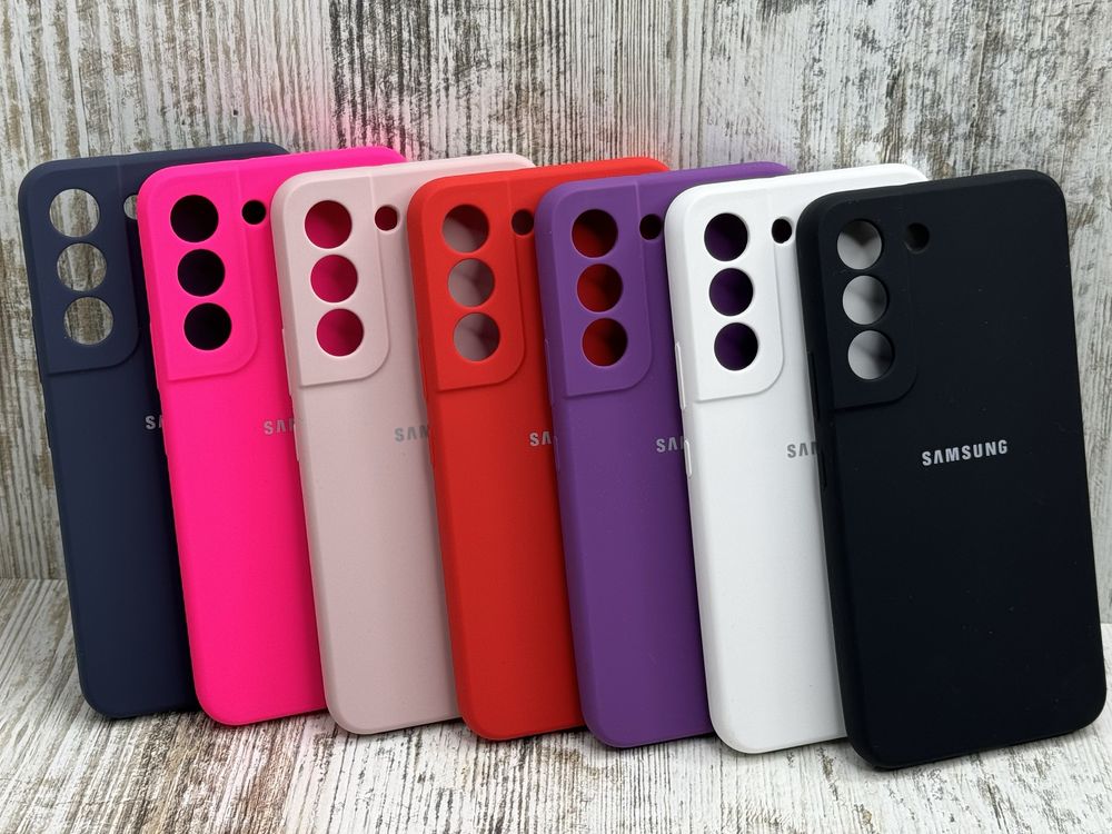 Топ‼️ Чехол Original Silicone Case на Samsung S22/ S22 Plus и др.