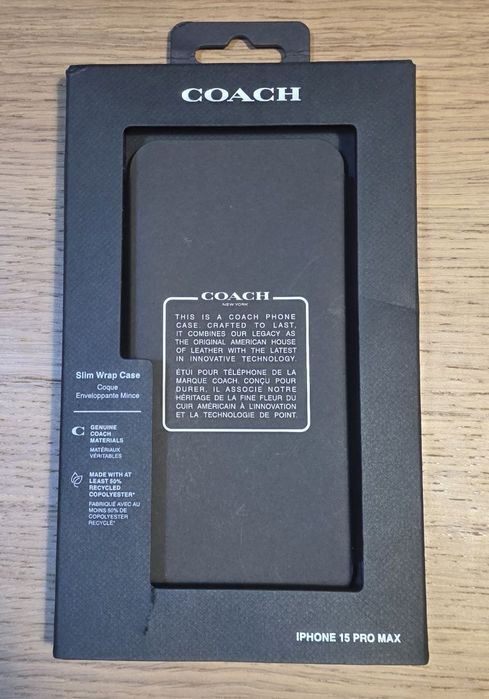 IPhone 15 pro max чехол Coach