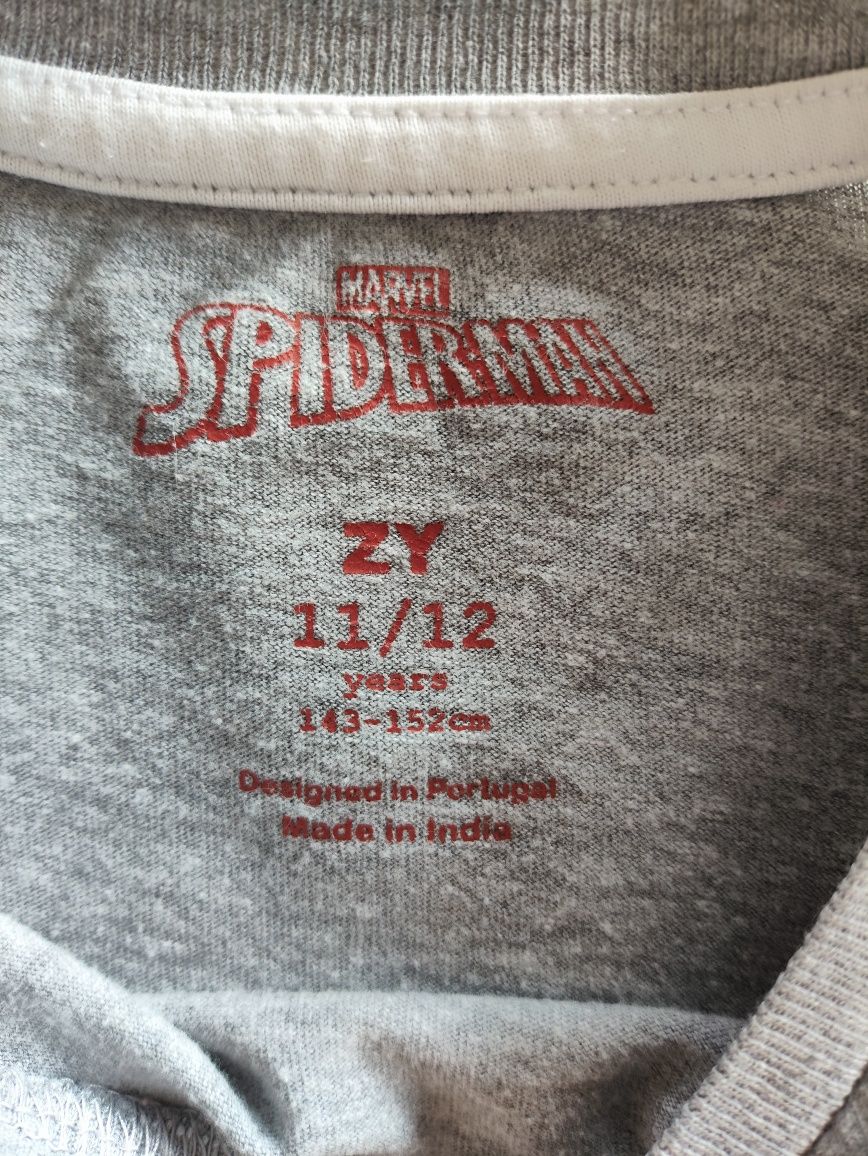 T-Shirt Homem Aranha T: 11 a 12 anos