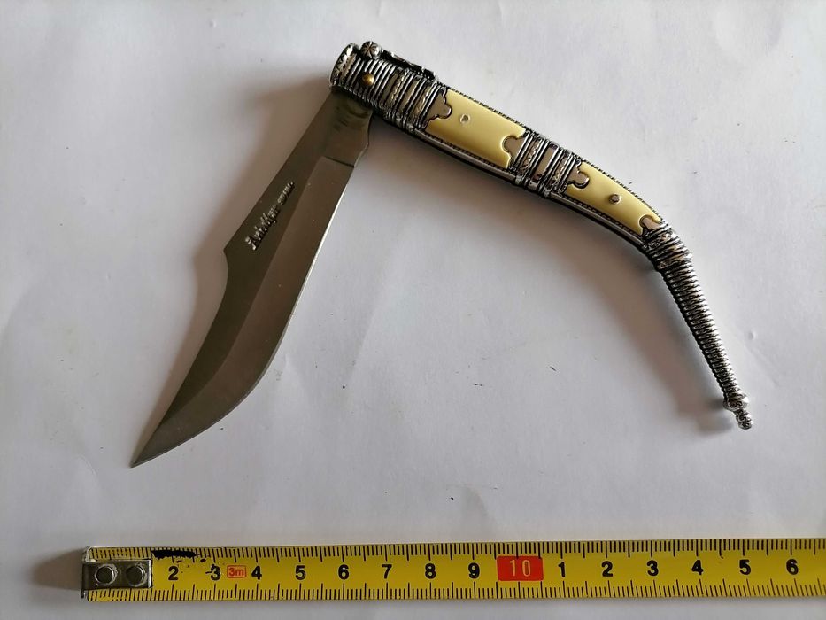 Canivete Coleção/Réplica?- Marca "Andajur"Spain-Cabo Metal e Baquelite