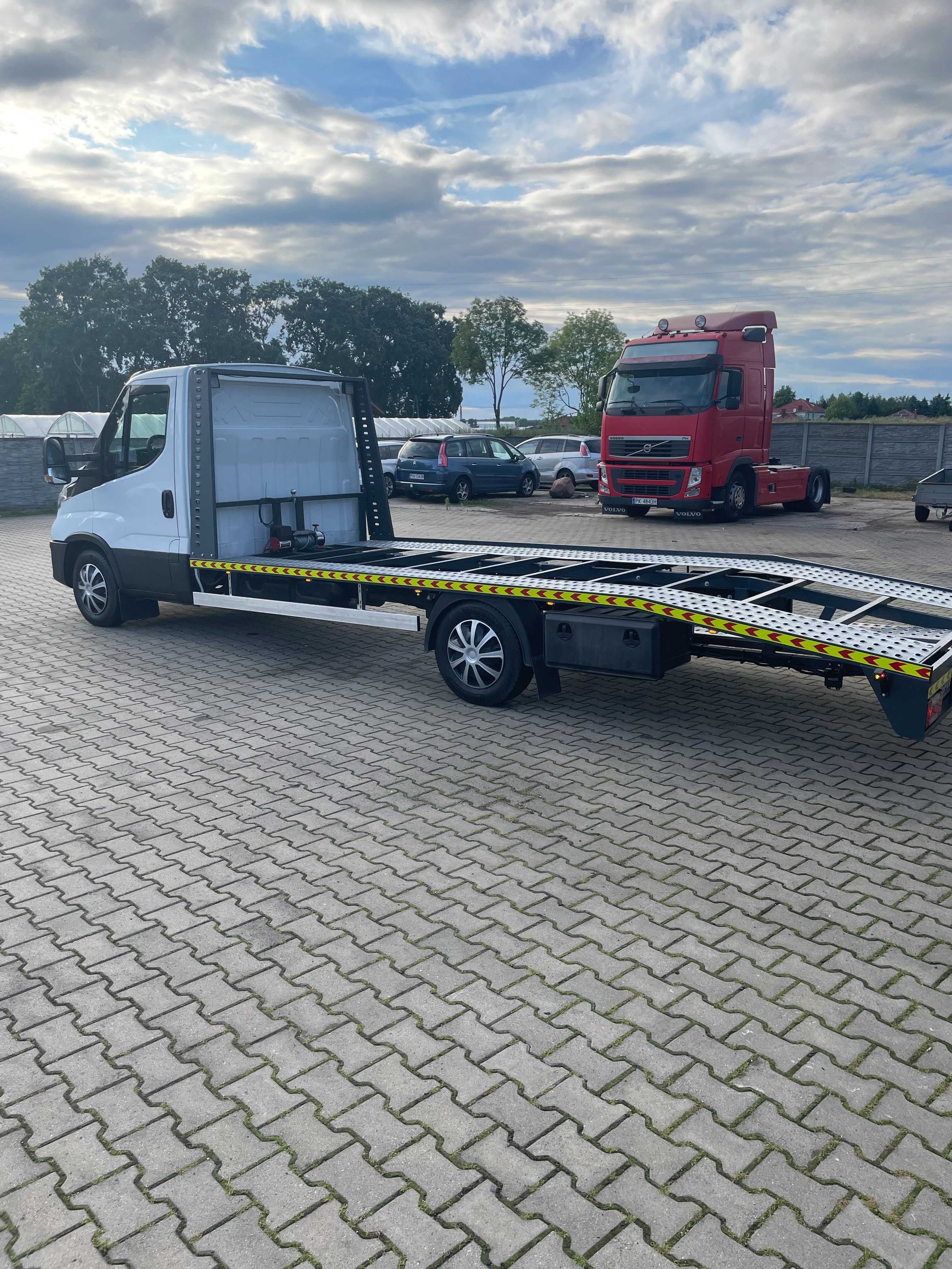 Wynajem autolawety, autolaweta 3,5 t, hak 3,5 tony, usługi autolawetą