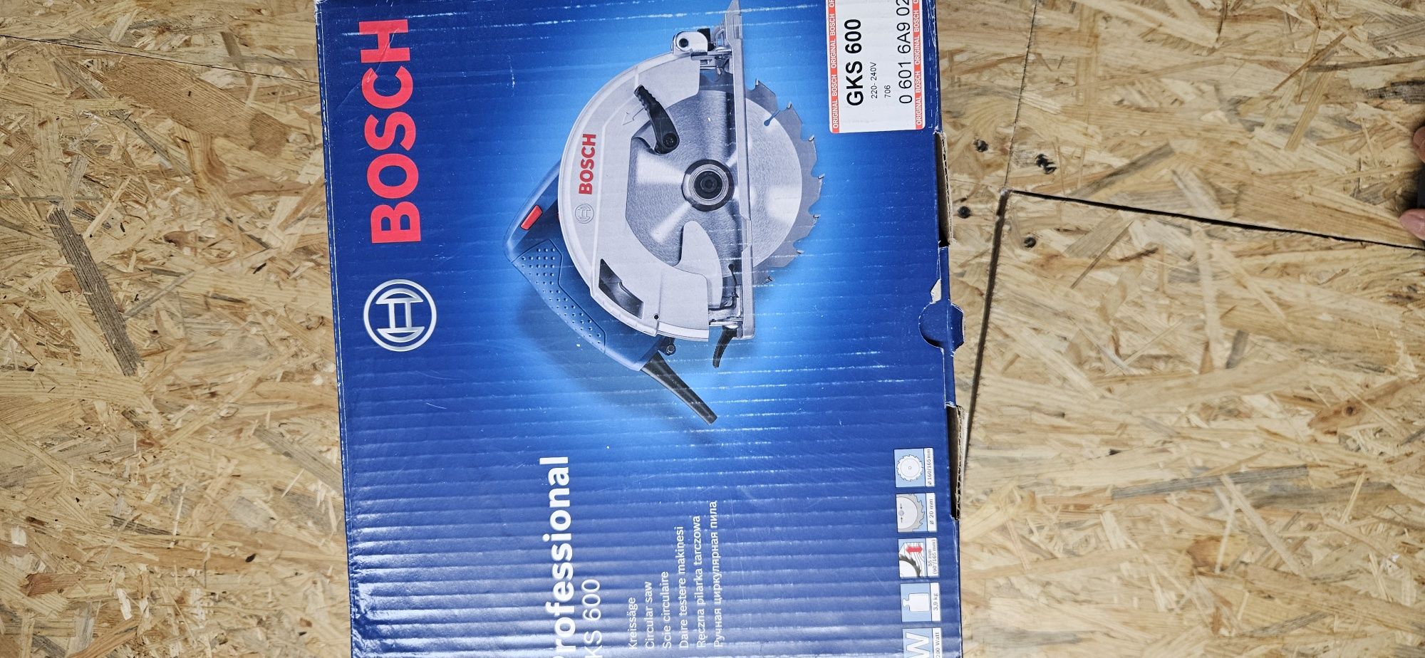 Bosch GKS 600. Pilarka. Nowa
