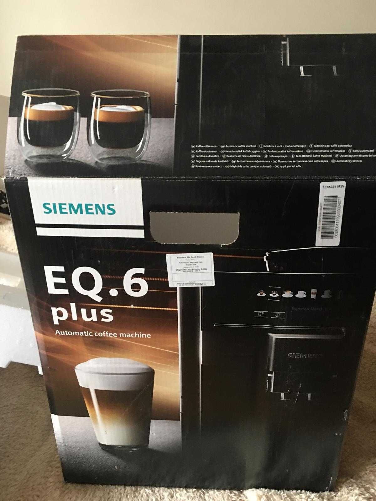 Ekspres do kawy Siemens EQ 6 plus s. 300 stan bardzo dobry