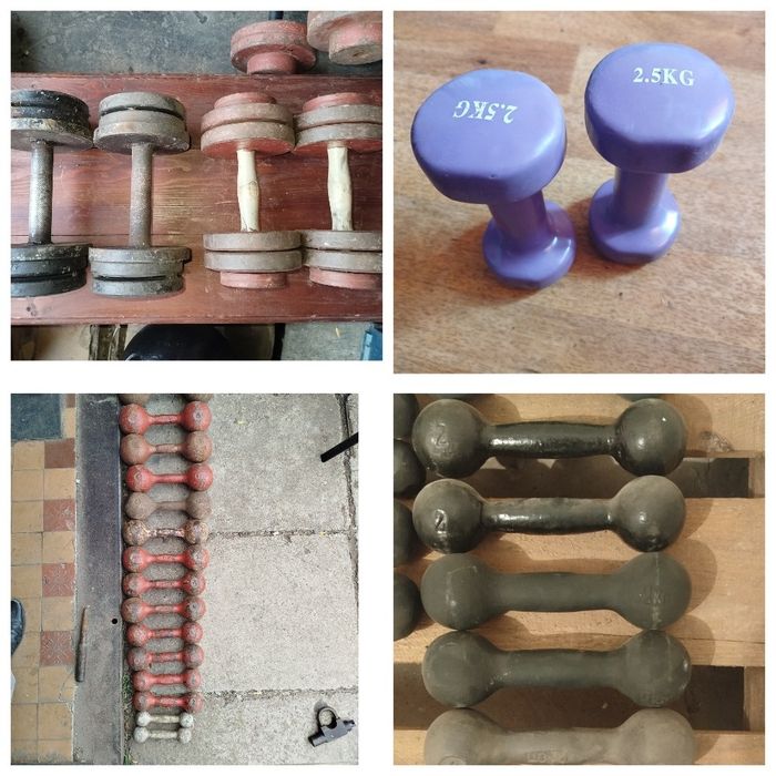 Гири 8,16,24,32 кг. Штанга 155 кг.135 кг., разборные гантели 14кг 24кг