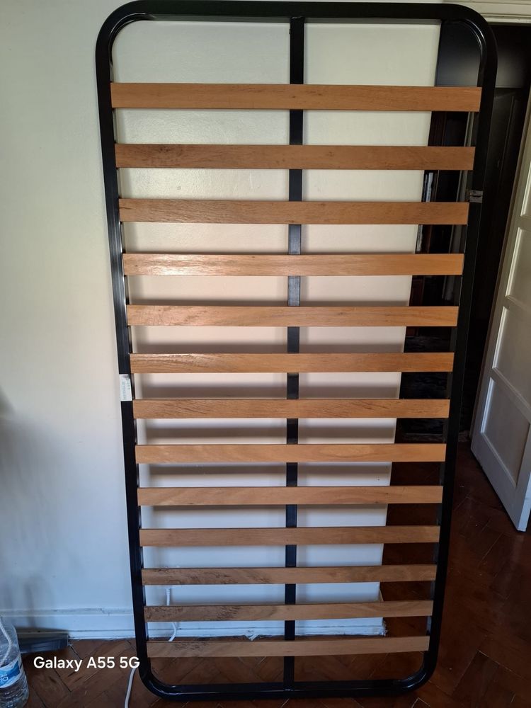 Cama solteiro completa com colchão
