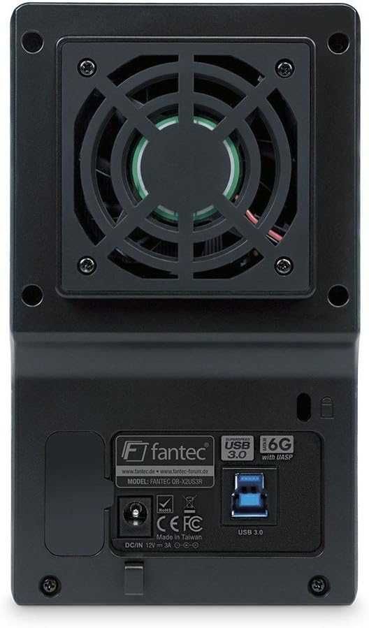 Caixa Externa FANTEC QB-X2US3R RAID1