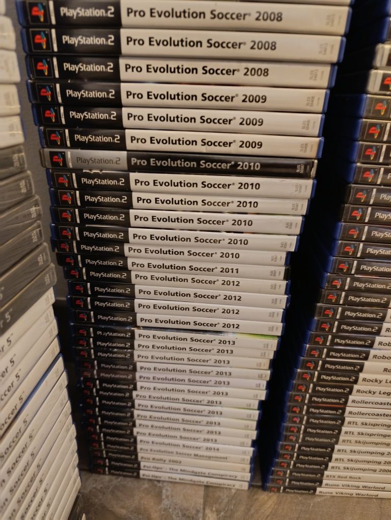 gry na PS2 na literę "P" Pro Evolution Soccer 2008