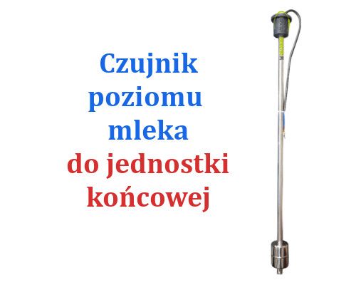 Czujnik poziomu MLEKA do jednostki końcowej Alfa Laval i Delaval