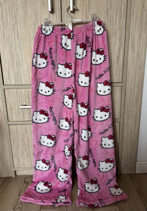Spodnie Hello Kitty różowe milutkie
