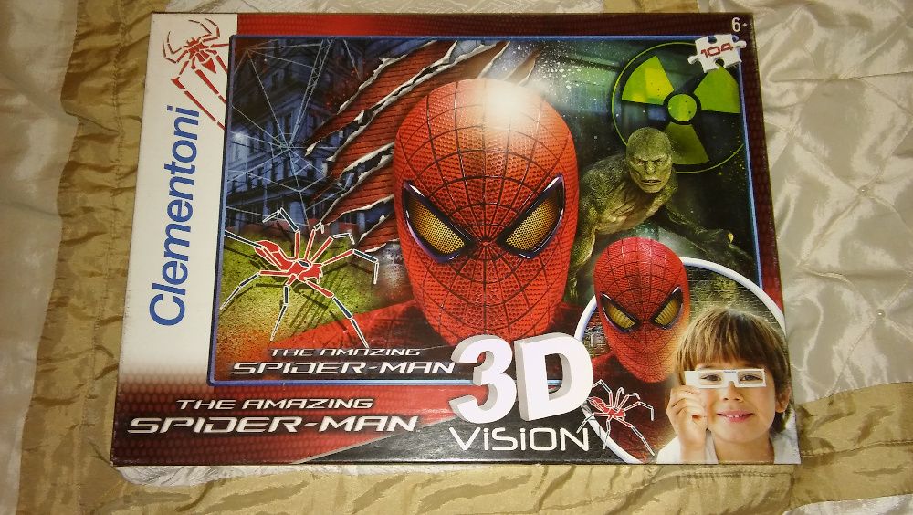 Spiderman puzzle 3D 104 el.