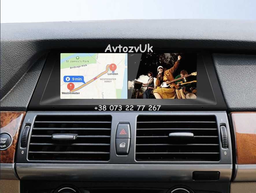 Дисплей BMW M X5 X6 e70 e71 GPS NBT EVO Магнитола е70 ANDROID CarPlay