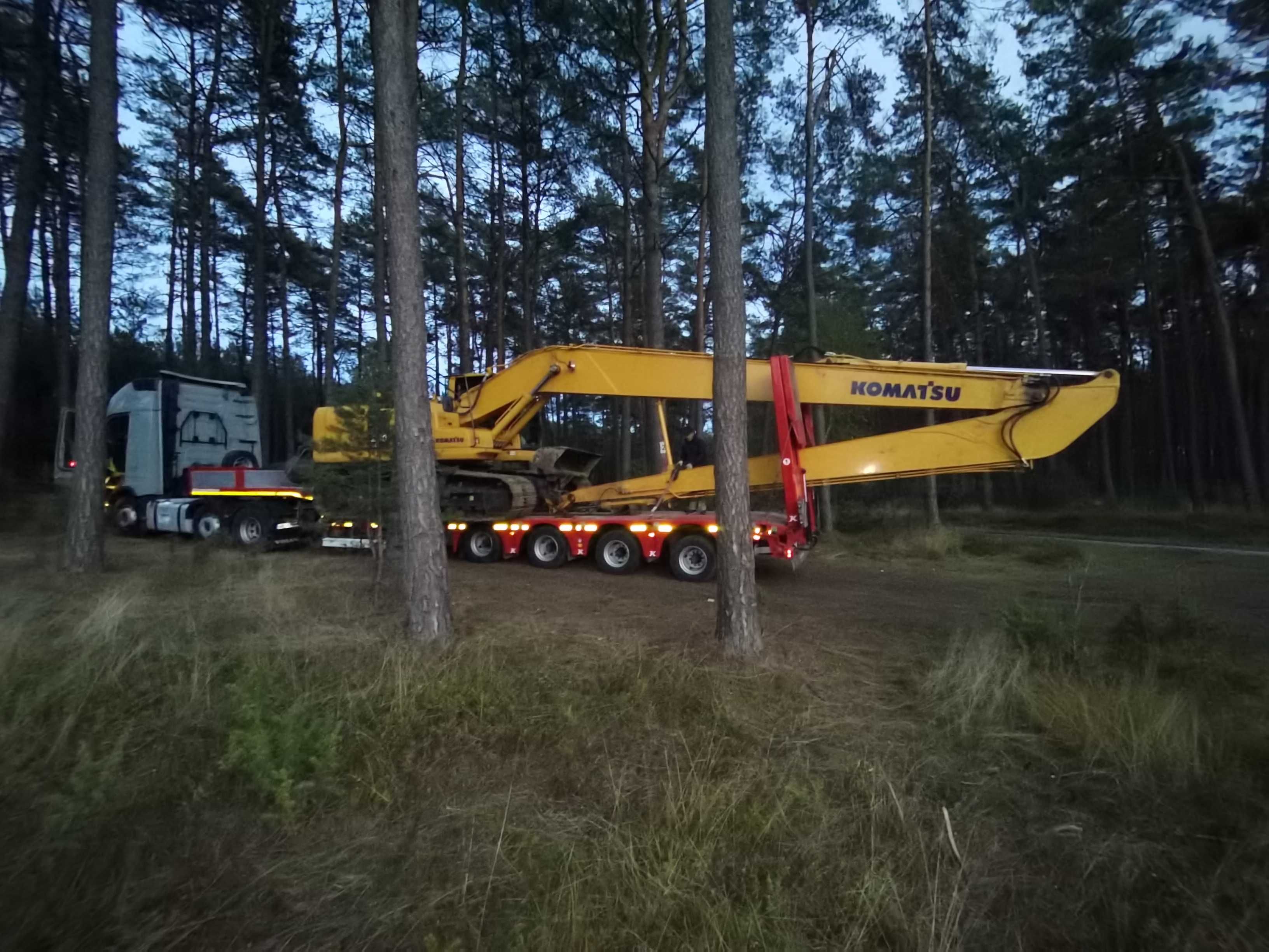 Transport Maszyn Budowlanych Rolniczych Niskopodwoziowy PL CAŁA EUROPA