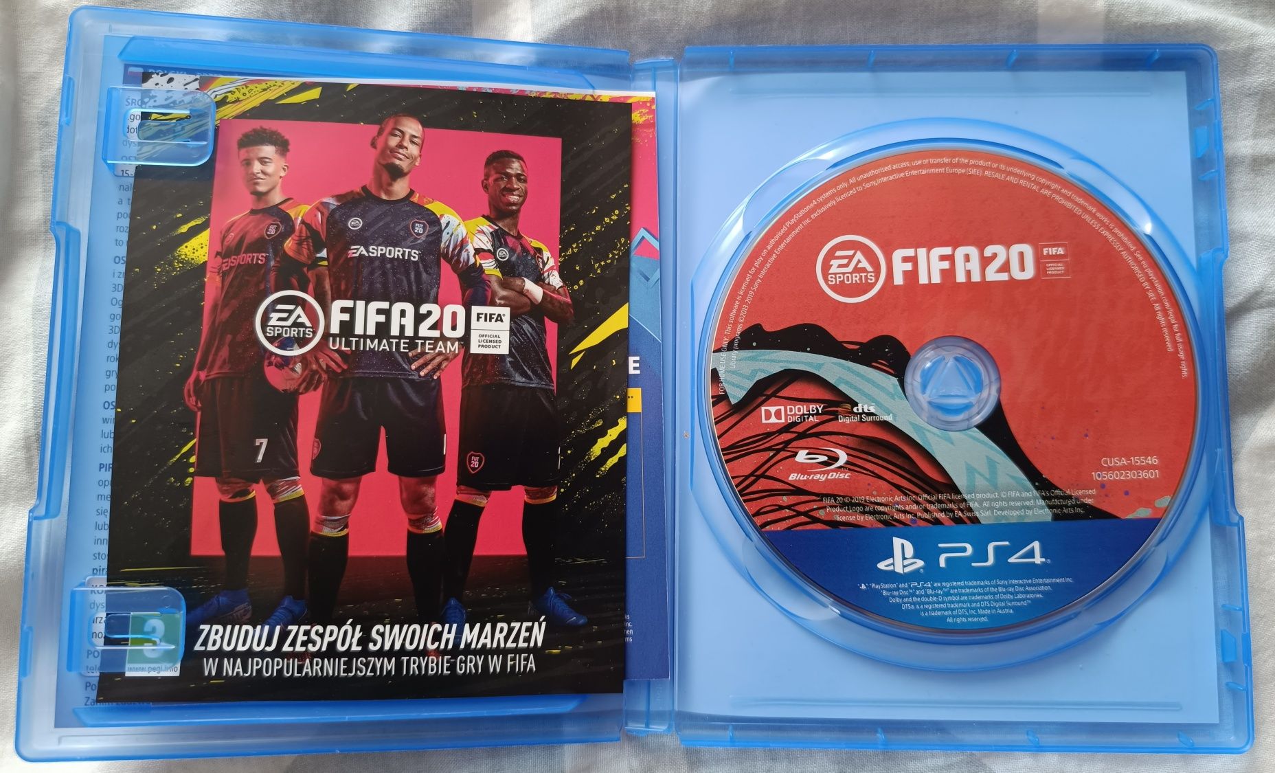 FIFA 20 PS4 stan idealny