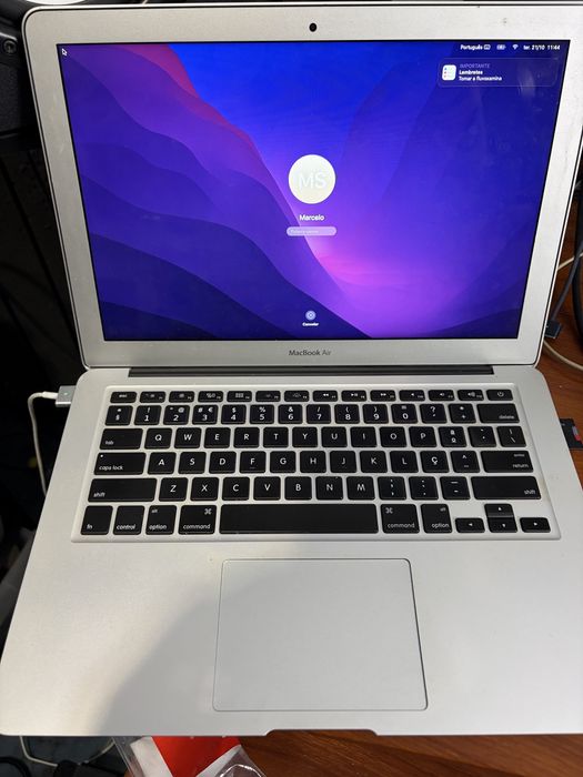 MacBook Air 13 8gb ram 256gb ssd início de 2015
