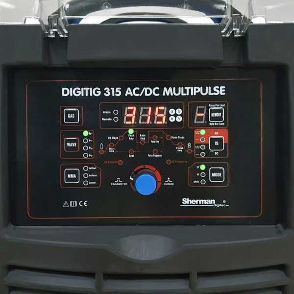 Spawarka Tig Digitig 315 AC/DC Mulitpulse Sherman