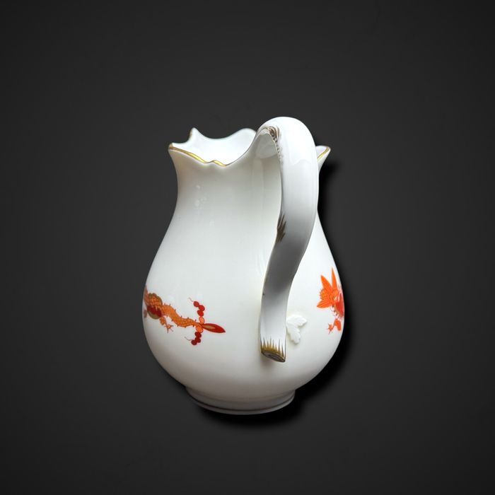 Mlecznik dzbanek Miśnia meissen z motywem smoka b51/10046