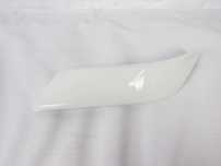 Friso da porta Em Acrílico Branco Direito Seminovo/ Original BMW 1 (F20)/BMW 1 (...