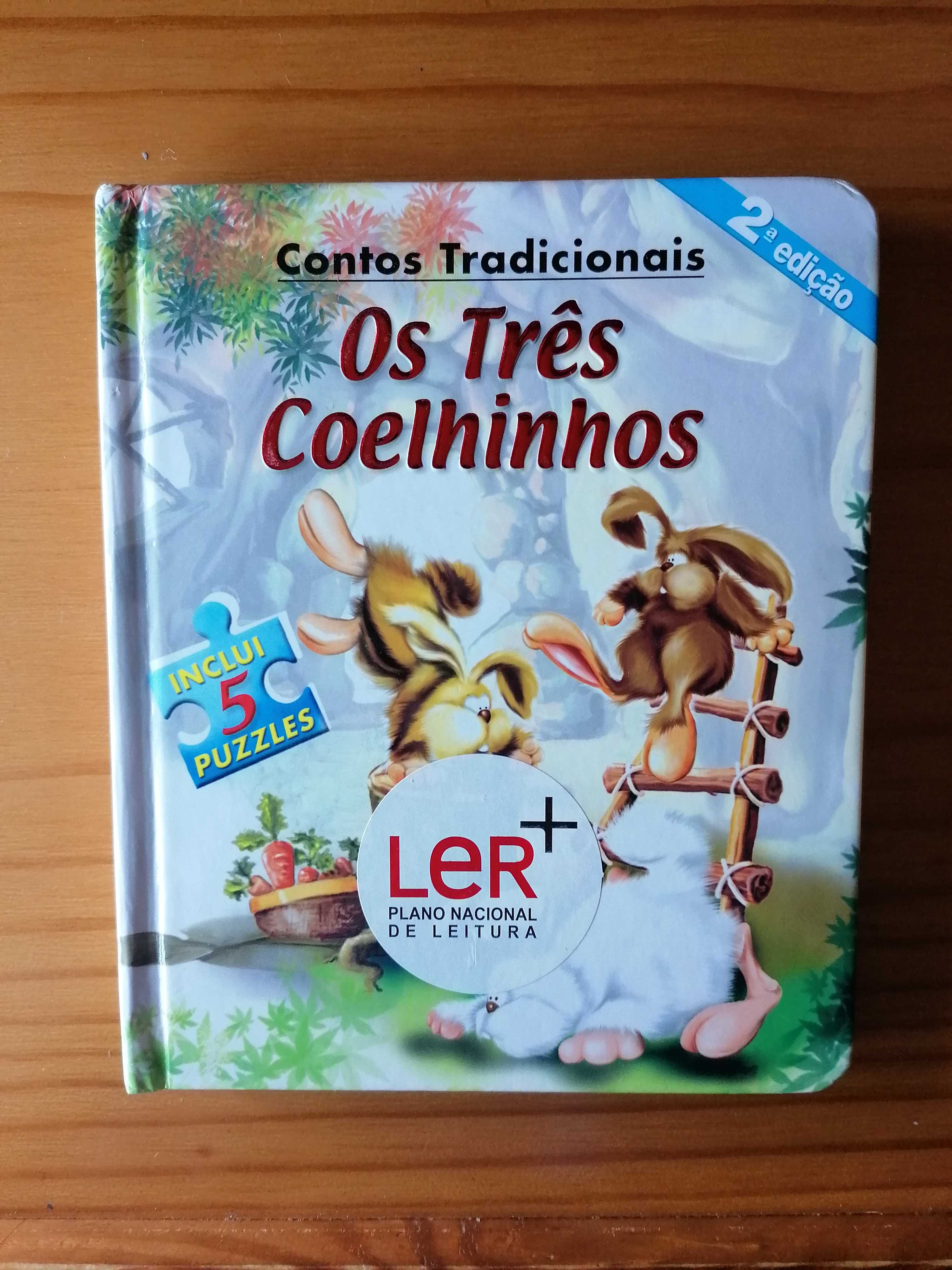 Livro-Contos Tradicionais- "Os Três Coelhinhos"