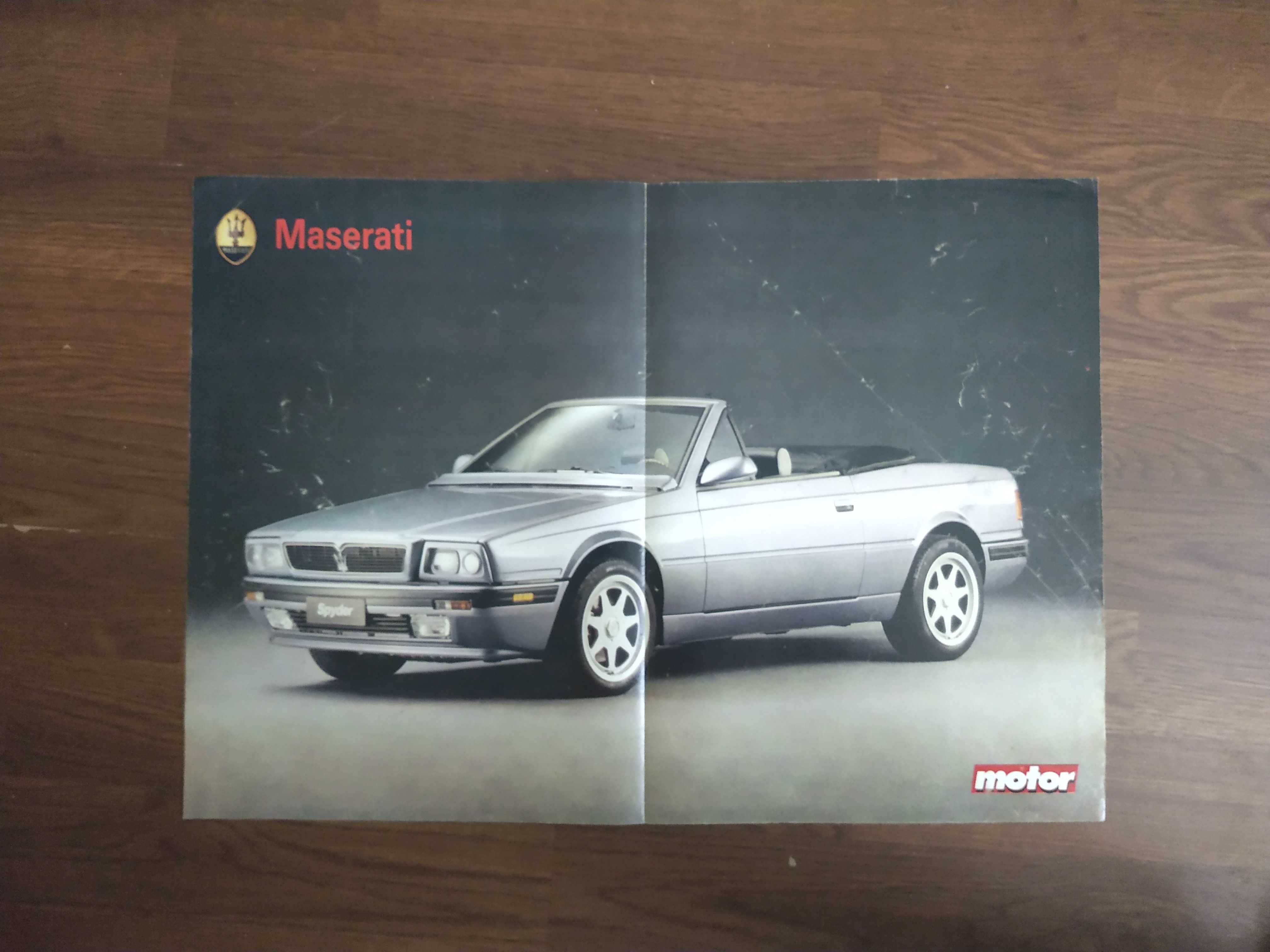 Maserati Biturbo Spyder - plakat, poster