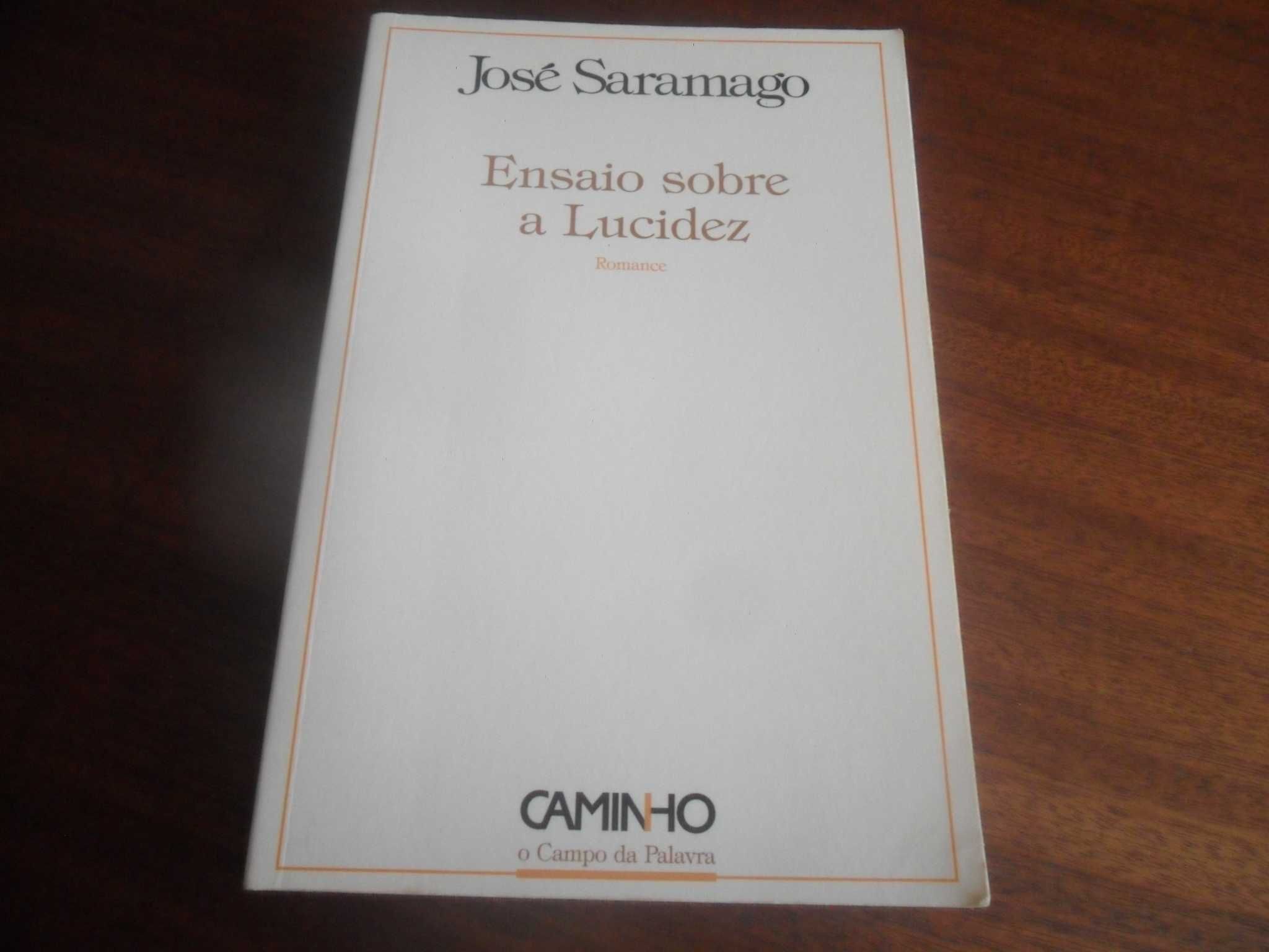 "Ensaio sobre a Lucidez" de José Saramago - 1ª Edição de 2004