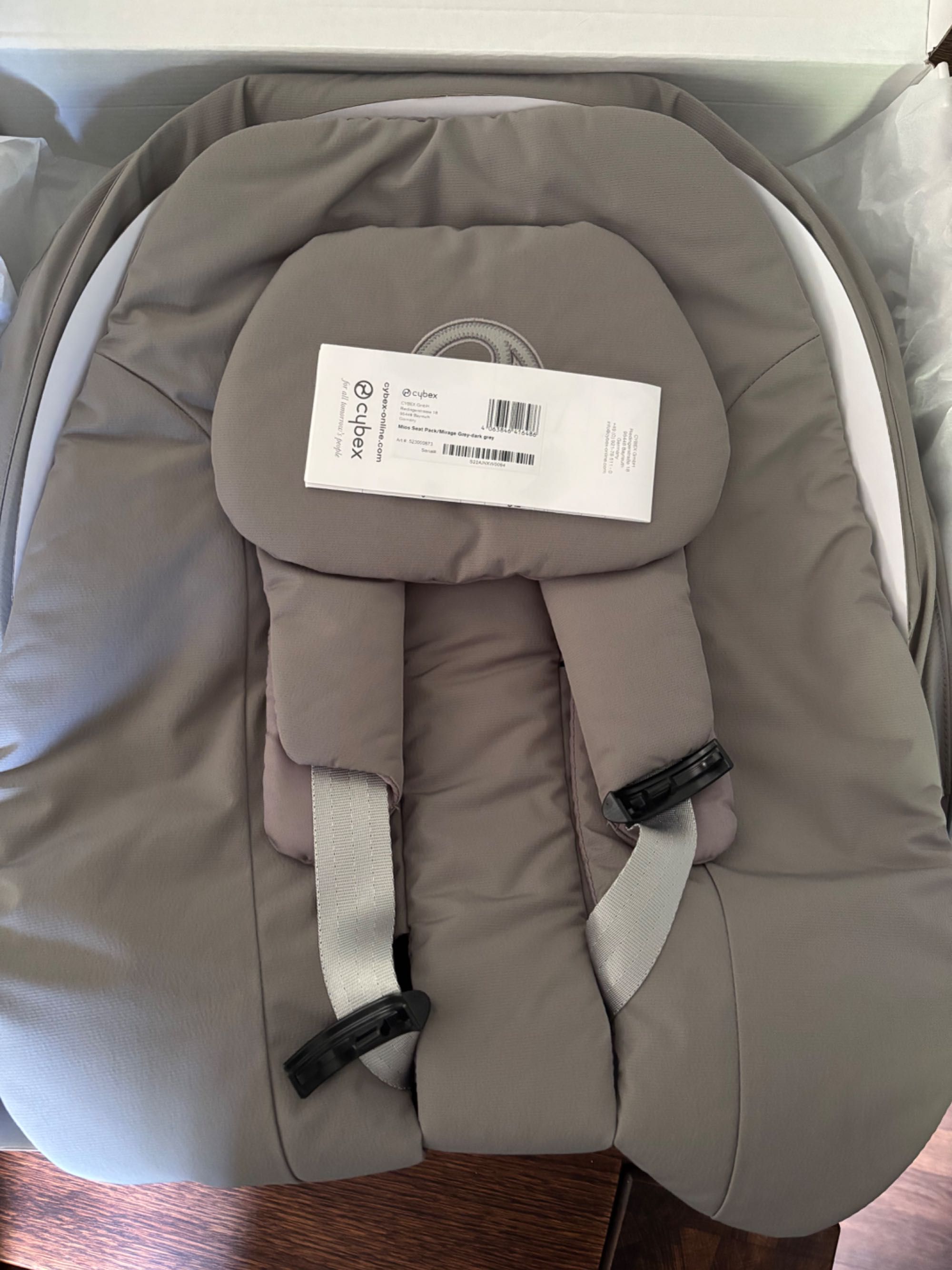 Tapicerka Cybex Mios 3.0 Mirage Grey