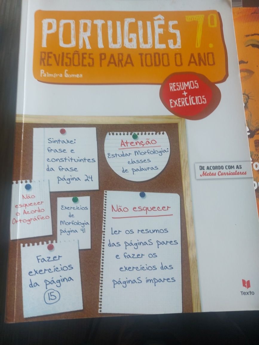 Livro de fichas de portugues 7o ano