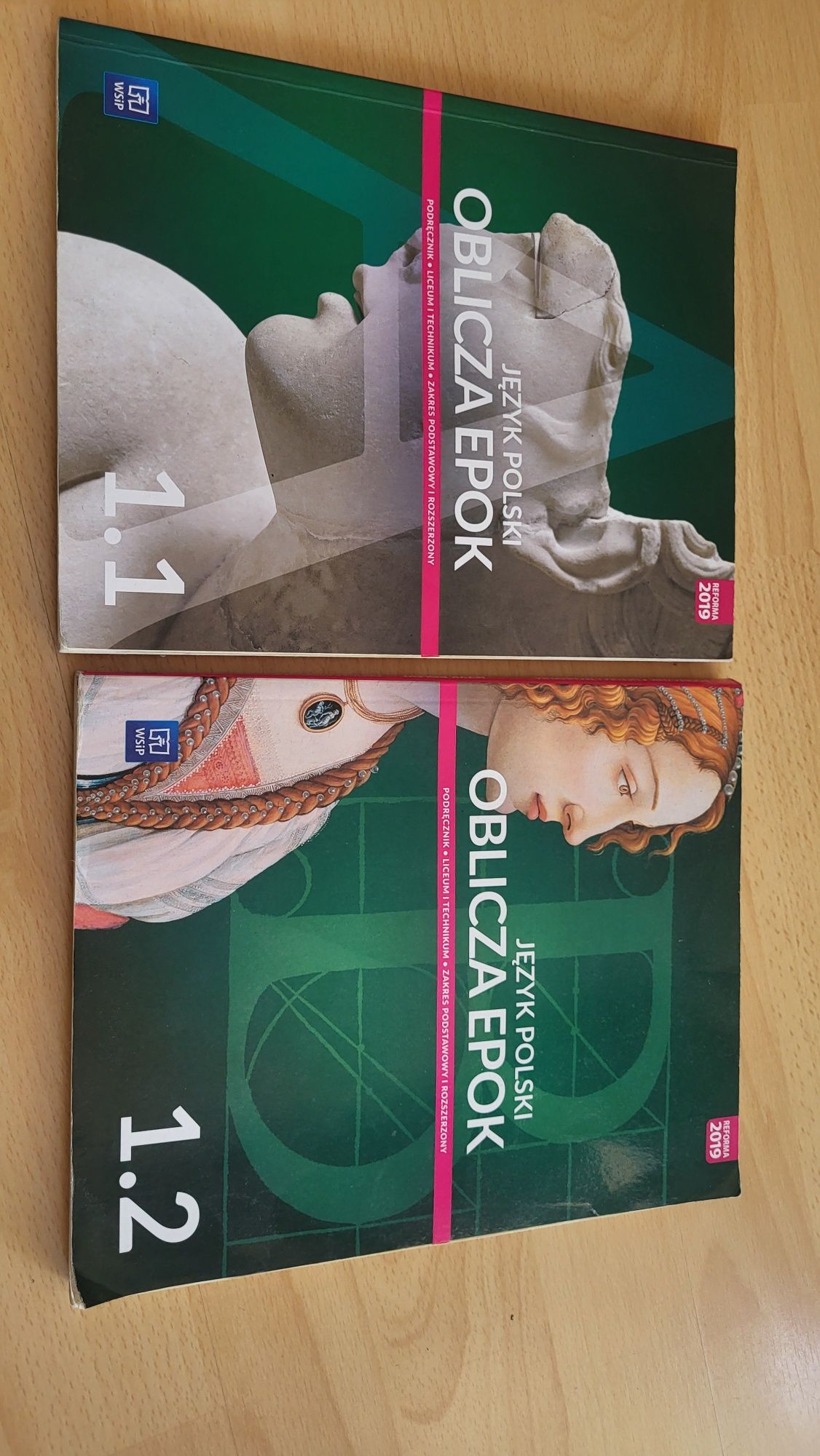 Oblicza epok 1.1 1.2 komplet Polski WSiP