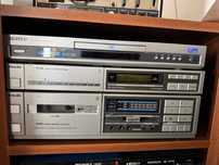 Leiror dvd/cd SAMSUNG+Sintonizador de radio PHILIPS+leitor de casset