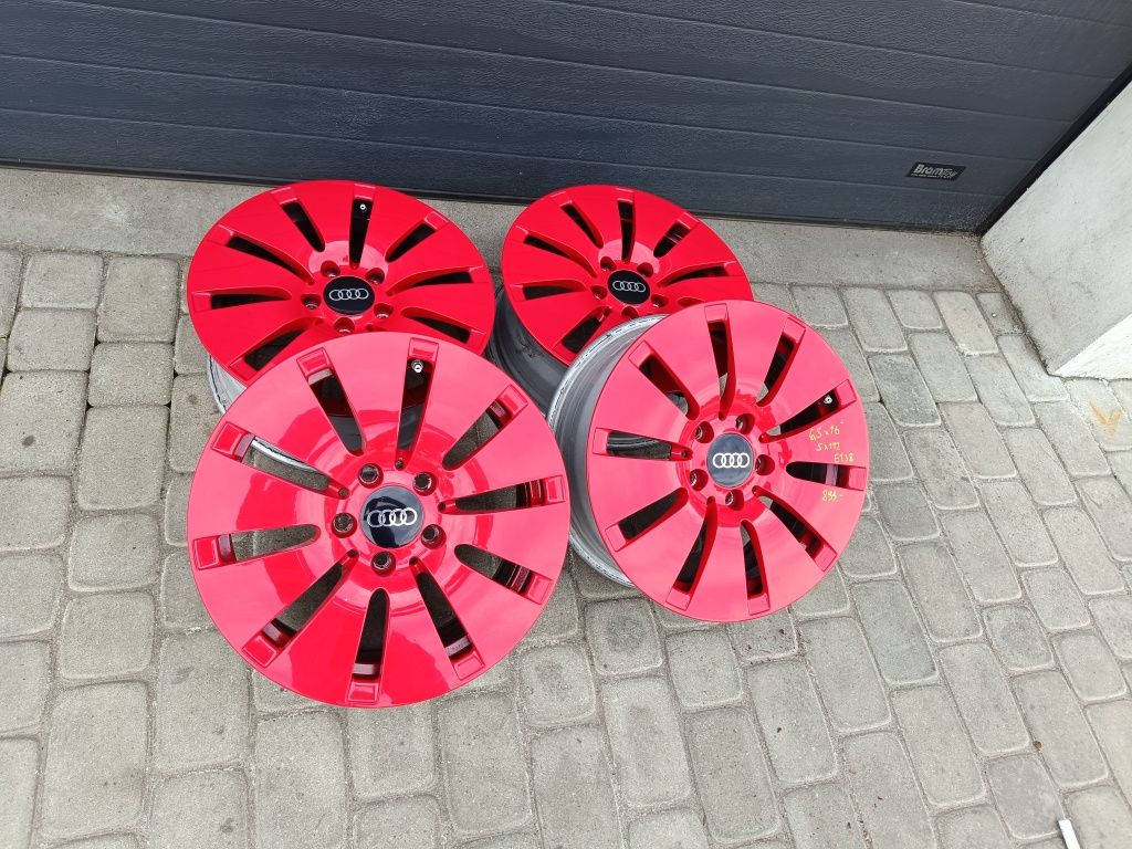 Alufelgi 16 " czerwień Audi a3 a4 A6